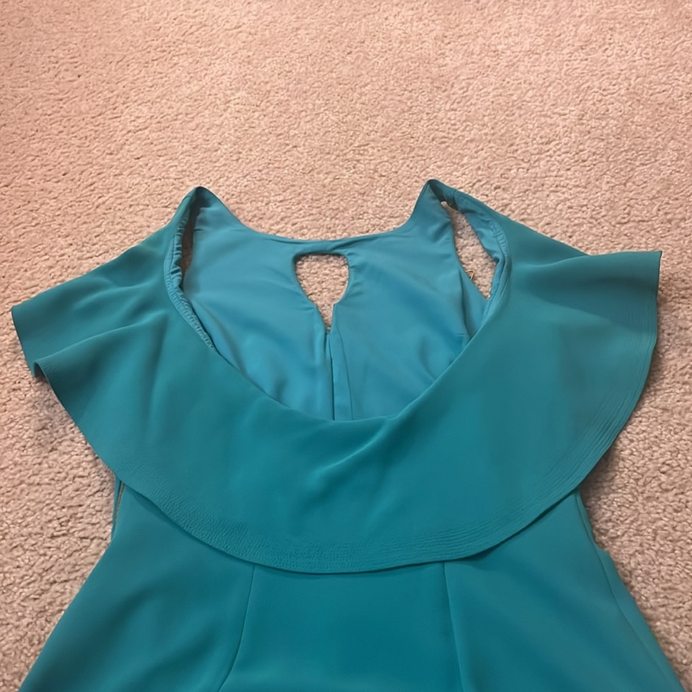 🪷RACHEL RACHEL ROY 🪷 beautiful Atlantis dress with golden zipper and open back . - Picture 14 of 16